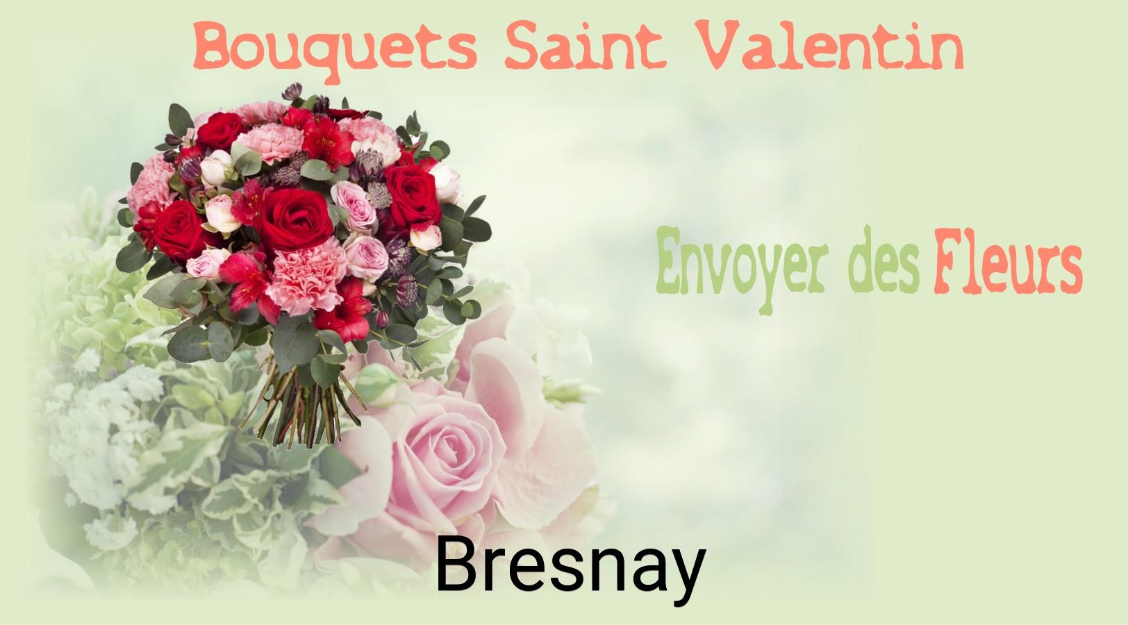Roses de Saint-Valentin livrées à Bresnay
